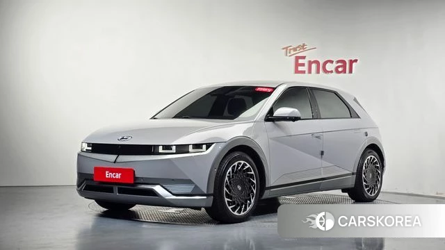 Hyundai Ionic 5 2022 Серебристо-серый из Кореи