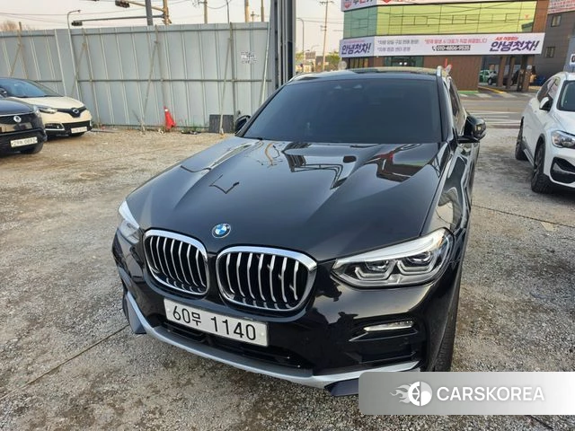 BMW X4 (G02) 2019 Черный из Кореи