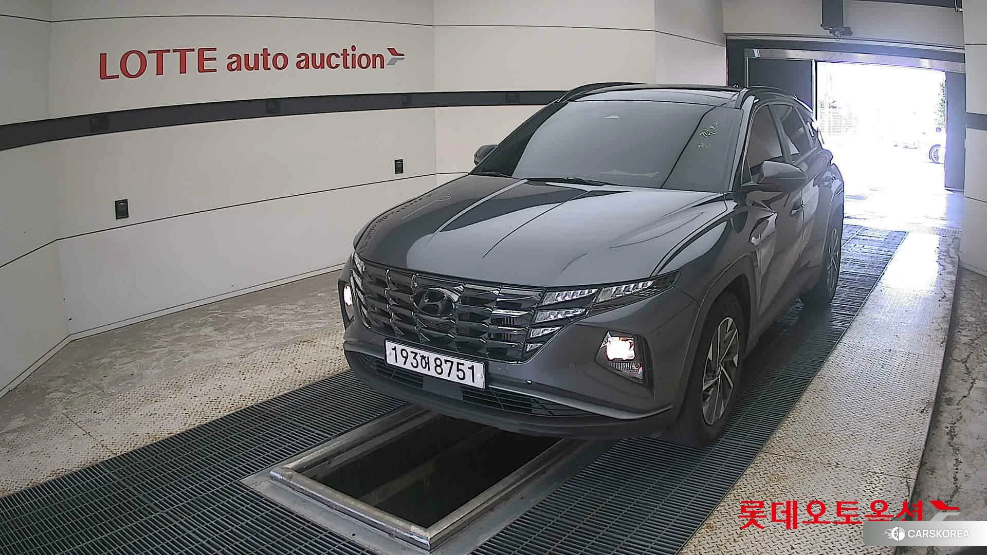 Hyundai Tucson 2022 Titanium Grey Metallic из Кореи