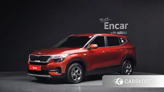 Kia Seltos 2020 Оранжевый из Кореи