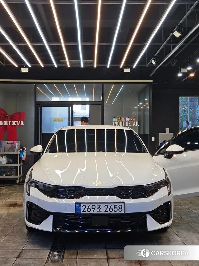 Kia The New K5 3rd generation 2024 Белый из Кореи