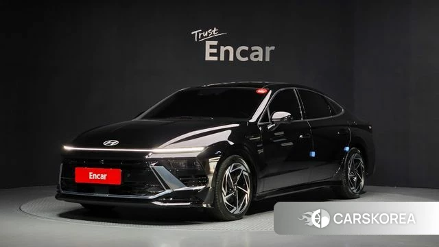 Hyundai Sonata D Edge (DN8) 2024 Черный из Кореи