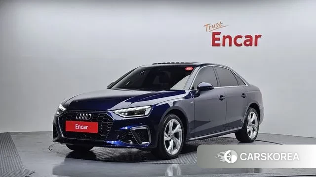 Audi A4 (B9) 2020 Синий из Кореи