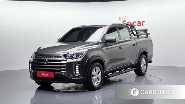 Ssangyong The New Rexton Sports Cannes 2022 Темно-зеленый из Кореи