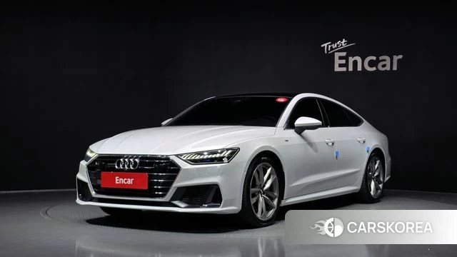Audi A7 (4K) 2020 Белый из Кореи
