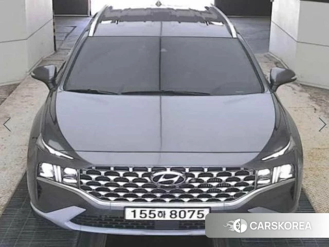 Hyundai The New Santa Fe 2021 Серый из Кореи
