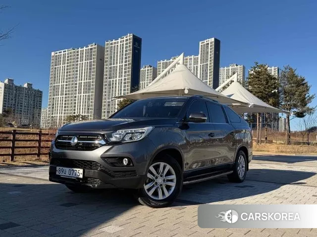 Ssangyong Rexton Sports 2018 Серый из Кореи