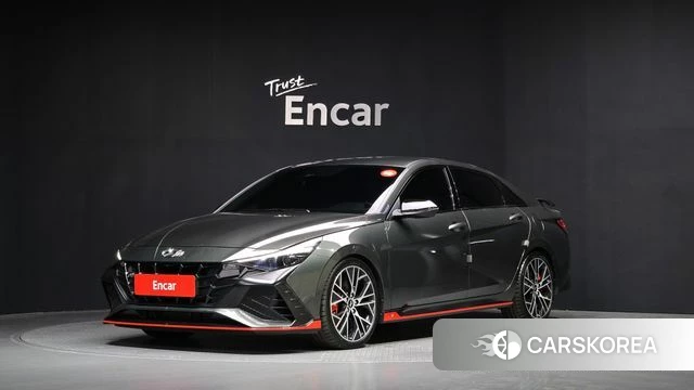 Hyundai Avante (CN7) 2023 Серый из Кореи