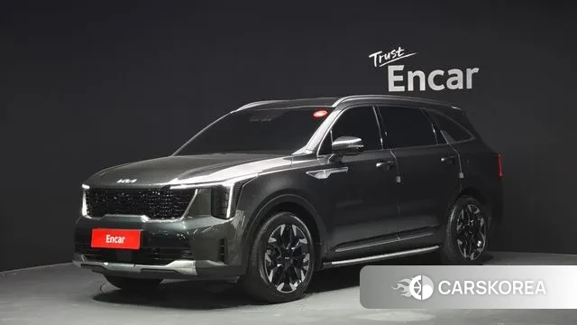 Kia The New Sorento 4th Generation 2024 Серый из Кореи