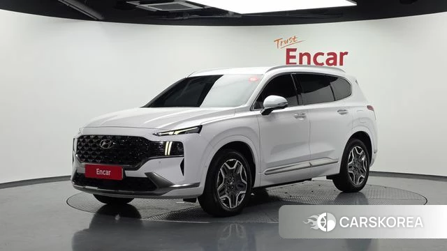 Hyundai The New Santa Fe 2022 Белый из Кореи