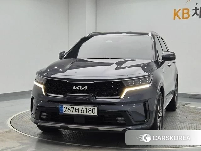 Kia Sorento 4th Generation 2022 Серый из Кореи
