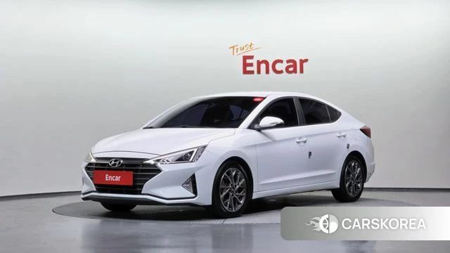 Hyundai The New Avante AD 2018 Белый из Кореи
