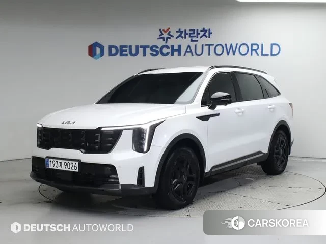 Kia The New Sorento 4th Generation 2023 Белый из Кореи
