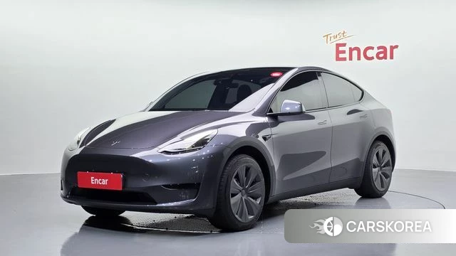 Tesla Model Y 2023 Серый из Кореи
