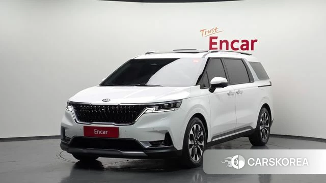 Kia Carnival 4th generation 2021 Белый из Кореи