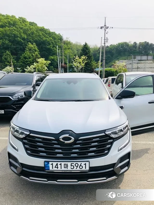 Renault Korea (Samsung) The New QM6 2023 Белый из Кореи