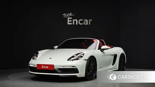 Porsche 718 Boxster 2024 Белый из Кореи