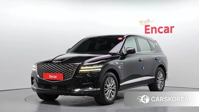 Genesis GV80 2021 Черный из Кореи