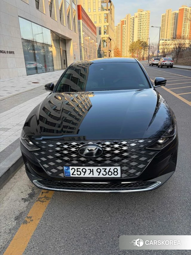 Hyundai The New Grandeur IG 2022 Черный из Кореи