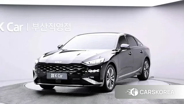 Kia K8 Hybrid 2022 Черный из Кореи