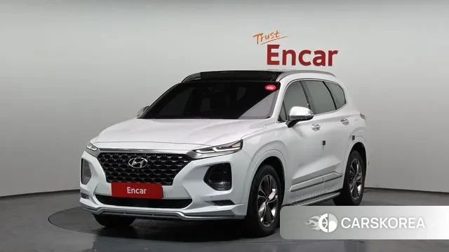 Hyundai Santa Fe TM 2018 Белый из Кореи