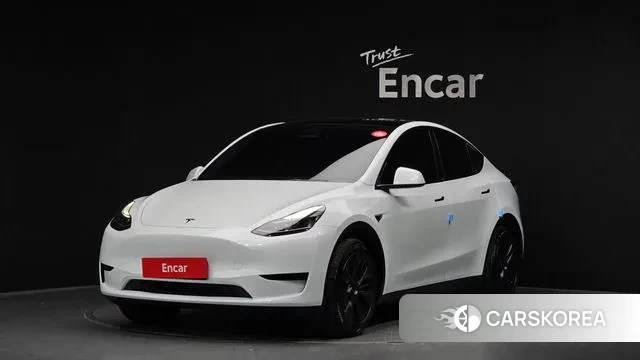 Tesla Model Y 2024 Белый из Кореи