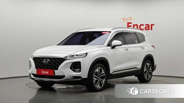 Hyundai Santa Fe TM 2018 Белый из Кореи