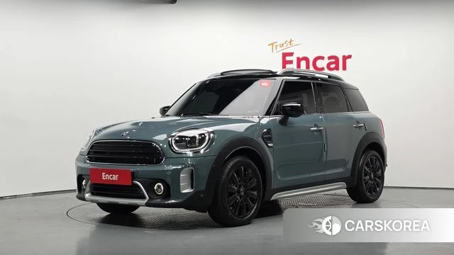 Mini Cooper Countryman 2024 Небесно-голубой из Кореи