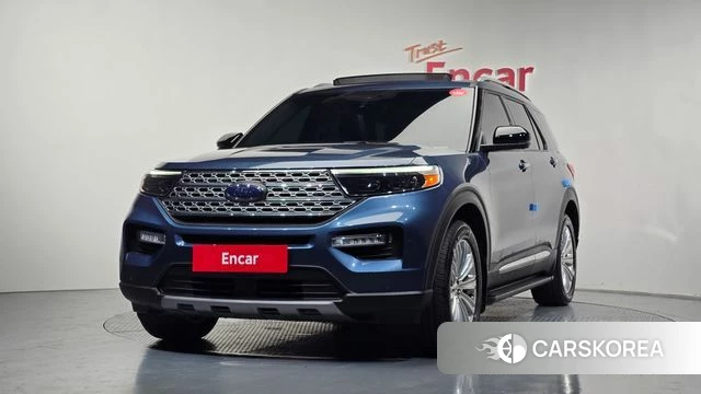 Ford Explorer 6th Generation 2020 Синий из Кореи