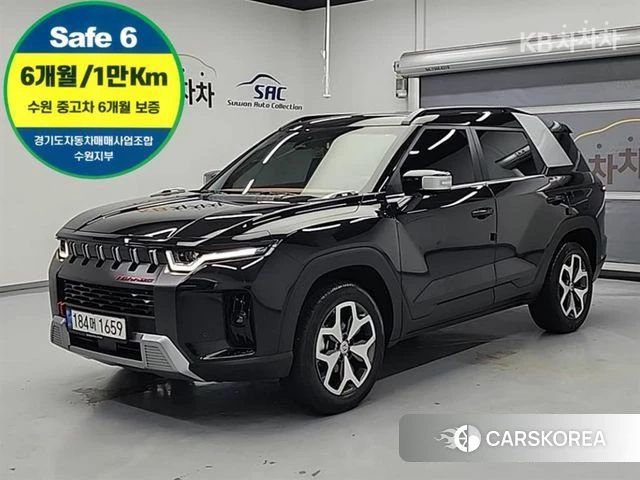 Ssangyong Torres 2023 Черный из Кореи