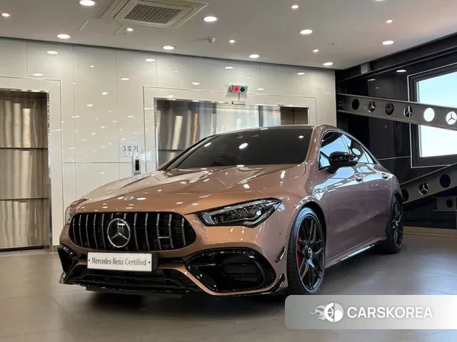 Mercedes-Benz CLA-Class C118 2023 Розовый из Кореи