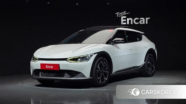 Kia EV6 2022 Белый из Кореи