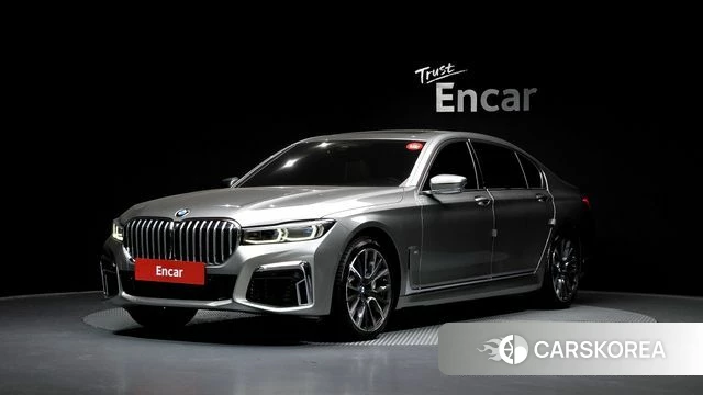 BMW 7 Series (G11) 2021 Серебристо-серый из Кореи