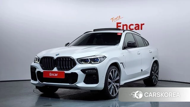 BMW X6 (G06) 2021 Белый из Кореи