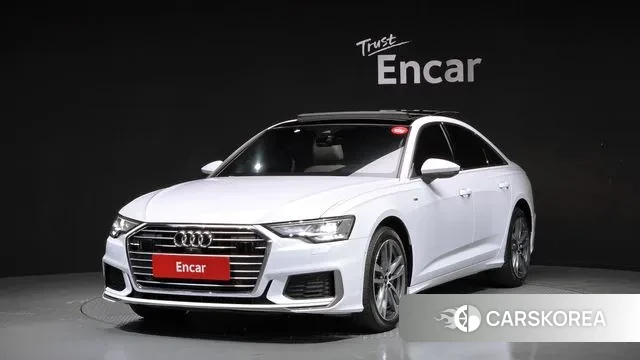 Audi A6 (C8) 2022 Белый из Кореи