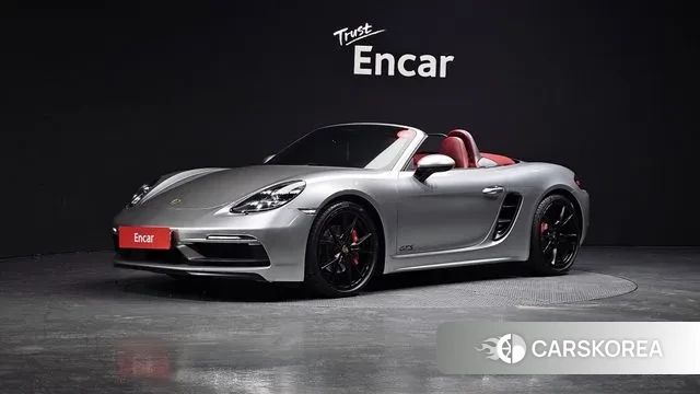 Porsche 718 Boxster 2018 Серебряный из Кореи