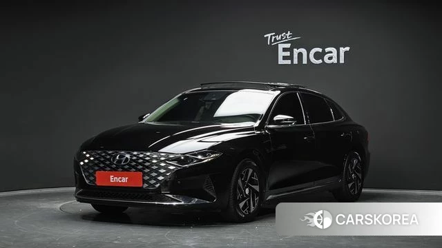 Hyundai The New Grandeur IG Hybrid 2020 Черный из Кореи