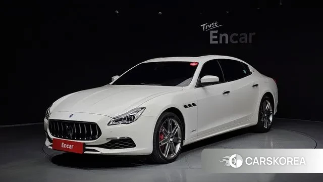 Maserati Quattroporte 2019 Белый из Кореи