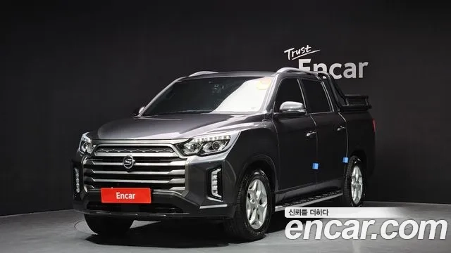 Ssangyong The New Rexton Sport 2022 Серый из Кореи