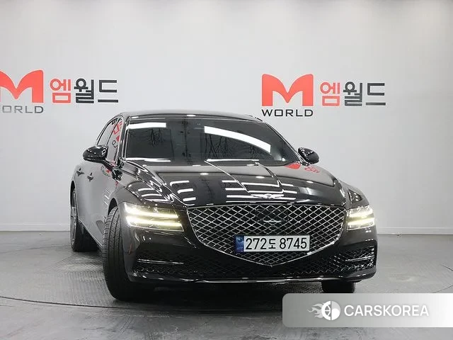 Genesis G80 (RG3) 2022 Черный из Кореи