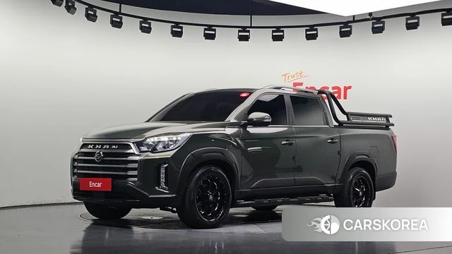 Ssangyong The New Rexton Sports Cannes 2023 Цвет тростника из Кореи