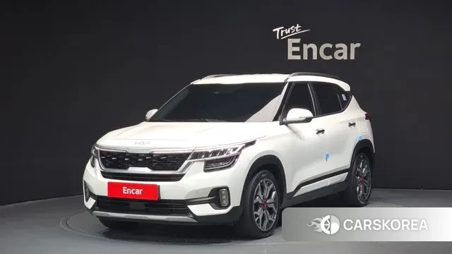 Kia Seltos 2022 Белый из Кореи