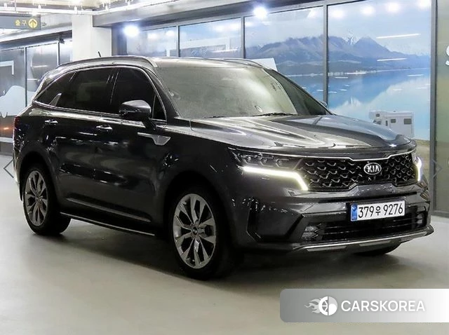 Kia Sorento 4th Generation 2021 Серый из Кореи
