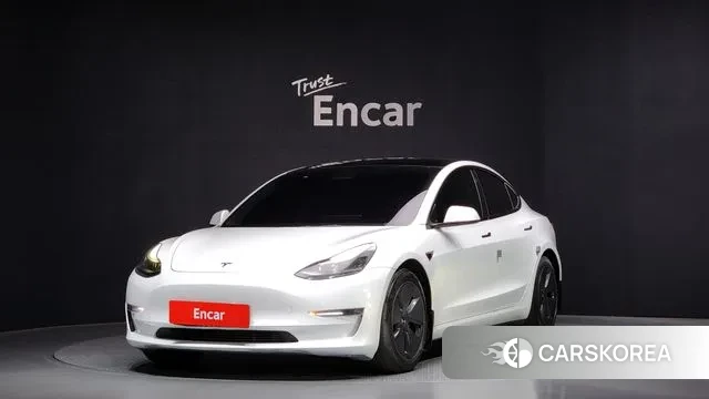 Tesla Model 3 2022 Белый из Кореи