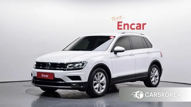 Volkswagen Tiguan second Generation 2018 Белый из Кореи