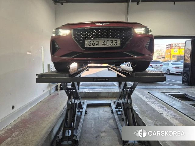 Genesis G70 2018 Красный из Кореи