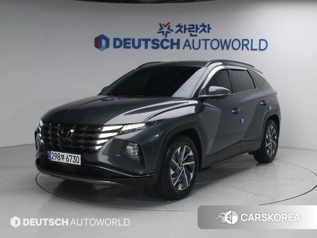 Hyundai Tucson Hybrid (NX4) 2021 Серый из Кореи