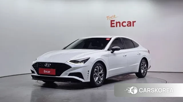 Hyundai Sonata (DN8) 2021 Белый из Кореи