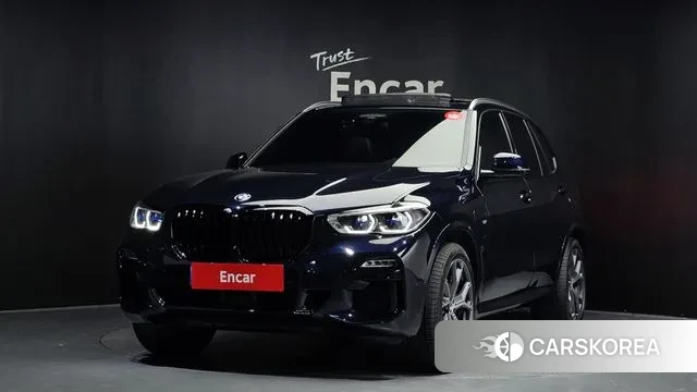 BMW X5 (G05) 2021 Черный из Кореи