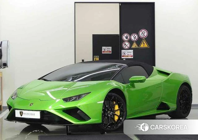 Lamborghini Huracan 2022 Зеленый из Кореи